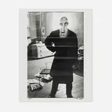 Louis Faurer, George Barrows in Robert Frank's Loft, New York, NY
