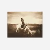 Edward S. Curtis, An Oasis in the Badlands, toned gelatin silver print