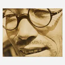 Konrad Cramer, Portrait of Yasao Kuniyoshi, c. 1940, vintage gelatin silver print