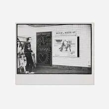 Kwong Chi Tseng, Untitled (Haring Subway), c. 1983, vintage gelatin silver print