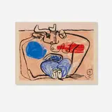 Le Corbusier, Unité 1, 1963-65, etching and aquatint in colors on BFK Rives