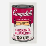 Andy Warhol, Chicken 'N Dumplings (from the Campbell's Soup II portfolio), 1969, screenprint in colors