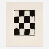 Sean Scully, Heart of Darkness 3 (from the Heart of Darkness portfolio), 1992, etching and aquatint in colors on Lana Royal