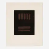 Sean Scully, Heart of Darkness 7 (from the Heart of Darkness portfolio), 1992, etching and aquatint in colors