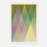 Carlos Cruz-Diez, P2 (from the Color Additive Perseus portfolio), 2017, screenprint in colors on BFK Rives
