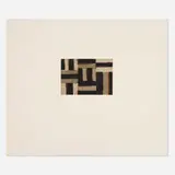 Sean Scully, Heart of Darkness 6 (from the Heart of Darkness portfolio), 1992, etching, aquatint, sugar-lift and spit-bite in colors on Magnani