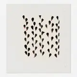 Donald Sultan, Wallflower 33 (from the Wallflowers portfolio), 2008, screenprint in colors