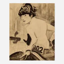 Elizabeth Peyton, John, 2000, lithograph