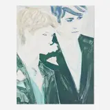 Elizabeth Peyton, Prince William and Prince Harry, 2000, lithograph in colors