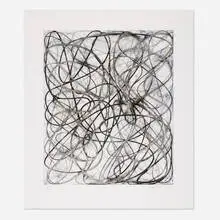 Charles Arnoldi, String Theory III, 2016, polymer gravure with etching and photo-etching in colors on Somerset