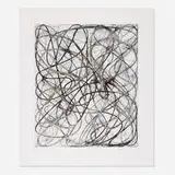 Charles Arnoldi, String Theory III, 2016, polymer gravure with etching and photo-etching in colors on Somerset