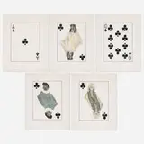 William Wegman, Royal Flush, 1998, photolithograph in colors