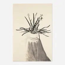 Potted Daffodils by David Hockney, 1980, lithograph on BFK Rives, sold Oct 2025