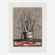 Jasper Johns, Savarin, 1979-81, lithograph in colors on BFK Rives