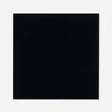 Ad Reinhardt, Untitled (from The New York International Portfolio), 1966, screenprint on Plexiglas
