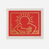 Keith Haring, A Very Special Christmas, 1987, offset lithograph in colors