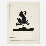 Robert Motherwell, Untitled (from the New York International portfolio), 1966, lithograph