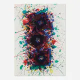 Sam Francis, Untitled (SF-262), 1981, lithograph in colors on BFK Rives