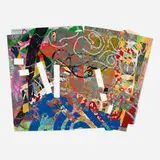Sam Gilliam, In the Fog, 2010, mixed media on die-cut paper collage