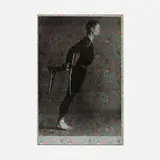Andy Warhol, Merce Cunningham I (from the Cunningham I portfolio), 1974, screenprint on Japanese gift wrapping paper