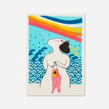 Mayumi Oda, May (from the Woman Calendar series), c. 1970, screenprint in colors