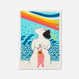 Mayumi Oda, May (from the Woman Calendar series), c. 1970, screenprint in colors