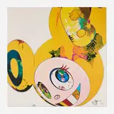 Takashi Murakami, And then, and then and then and then and then. Yellow Universe., 2013, offset lithograph in colors