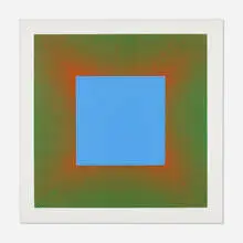 Richard Anuszkiewicz, Untitled, 1980, screenprint in colors