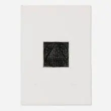 Olga De Amaral, Cartas, 1988, etching and aquatint
