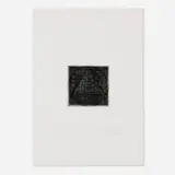 Olga De Amaral, Cartas, 1988, etching and aquatint