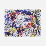 Sam Francis, Under Blue, 1973, lithograph in colors
