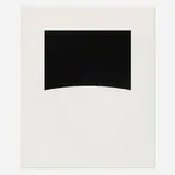 Ellsworth Kelly, Conques (from the Third Curve series), 1976, lithograph with embossing on BFK Rives