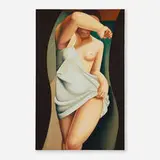 Tamara de Lempicka, The Model, screenprint in colors mounted to museum board