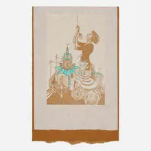 Swoon, Caitlin, 2019, photopolymer letterpress relief print in colors on hand-torn kozo