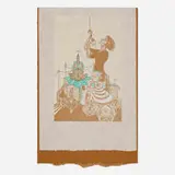 Swoon, Caitlin, 2019, photopolymer letterpress relief print in colors on hand-torn kozo