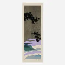 Paul Binnie, Kosame, 2010, woodblock print in colors on Iwaon Ichibei VII