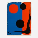 Alexander Calder, Untitled, 1966, lithograph in colors