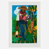 Romare Bearden, The Lantern, 1979, lithograph in colors