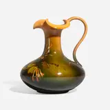 Standard Glaze ewer with Cape figwort by Robert Bruce Horsfall for Rookwood Pottery, sold Nov 2023