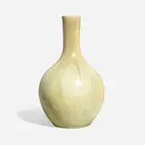 Clifton Pottery, Large Crystal Patina vase