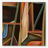 William Conger, Vigil, 1977-78, oil on canvas