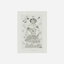 Jim Nutt, seams Straight!, 1967-68, etching on Arches