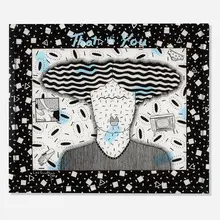 Lee Grantham, That is You, 1990, acrylic on plexiglass in artist's frame