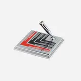 Schaeffer, Pen and inkstand, c. 1938, enamel on polished metal