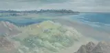 Willie Lee Jr. Atkyns, Rocky Shoreline, Oil on canvas