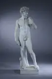 Michelangelo Buonarroti, David, White marble; 20th century
