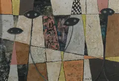 Norris Embry, Untitled, Oil on board