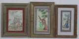 Anonymous, Man, Five ink and color on faux ivory in khatam frames. - Largest: 7 in. x 5 in