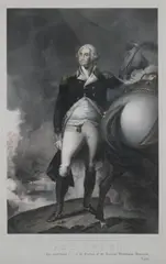 Washington by Gilbert Stuart, Lithograph; by J, sold Nov 2012