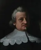 Hendrik Pola, Portrait of Gentleman in Lace Collar, Oil on canvas